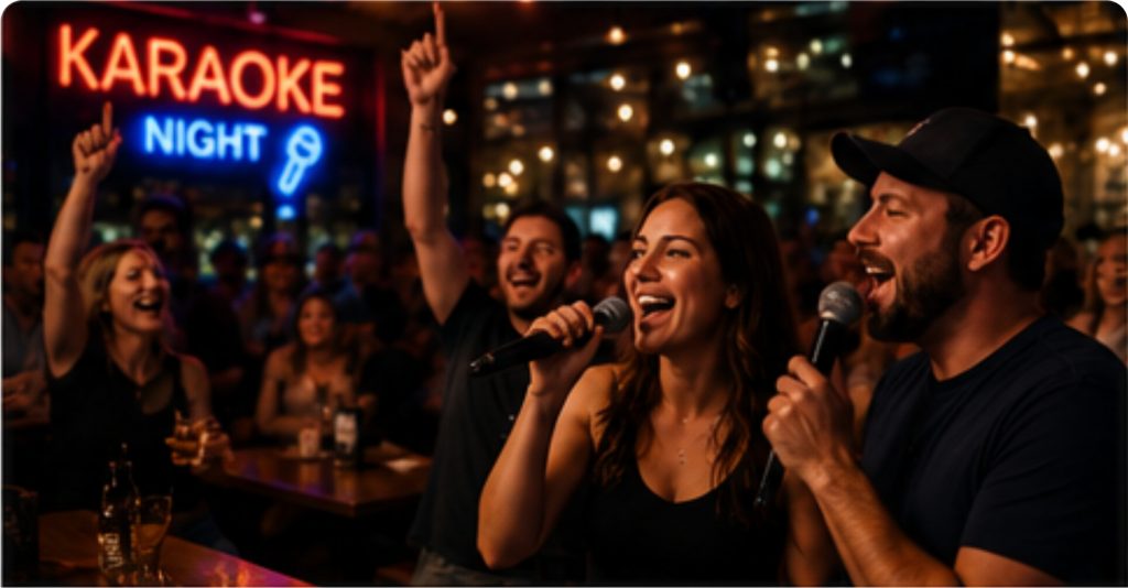 bars and restaurants